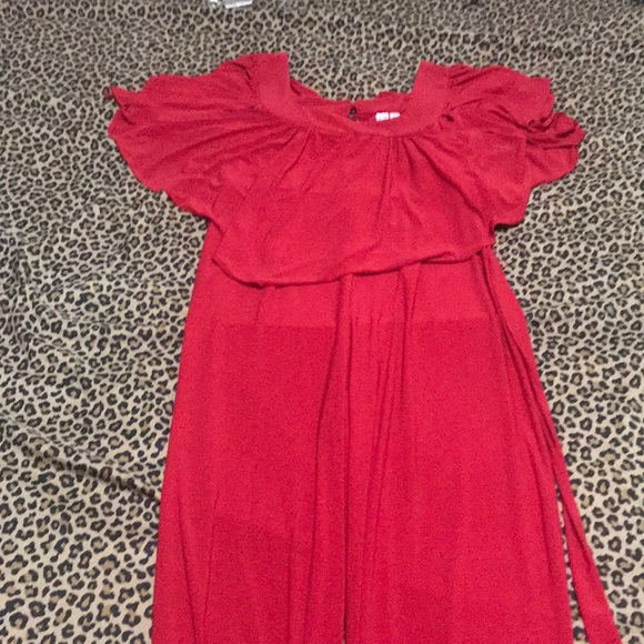 Red jumpsuit - Picture 2 of 4